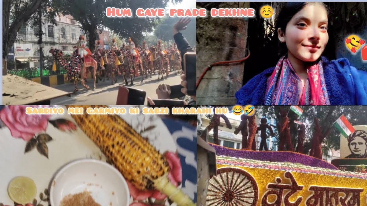 Hum gaye republic day per prade dekhne 🥰❤️ || baffie ne dikhaye nakhre 🤣❤️