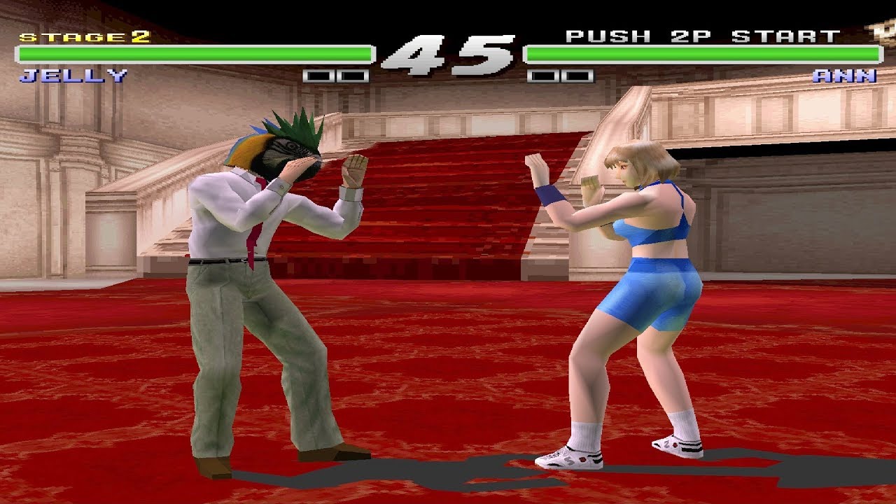Kensei: Sacred Fist [PS1] - play as Jelly Thomas