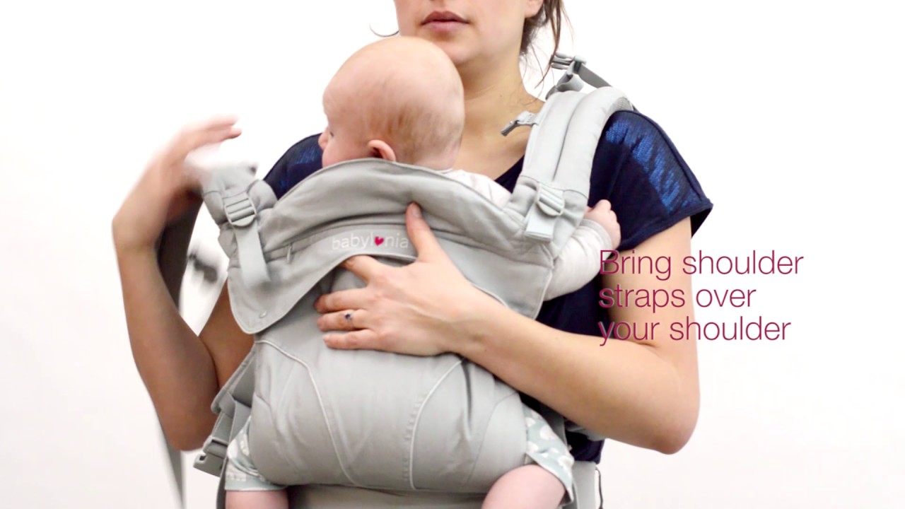 Babylonia Flexia instructions for Hip Carry