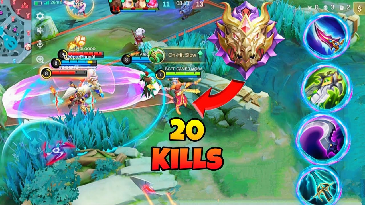 20 Kills + THAMUZ ROAD TO MYTHIC🔥 NONSTOP GAMING MLBB | MOBILE LEGENDS 5V5 