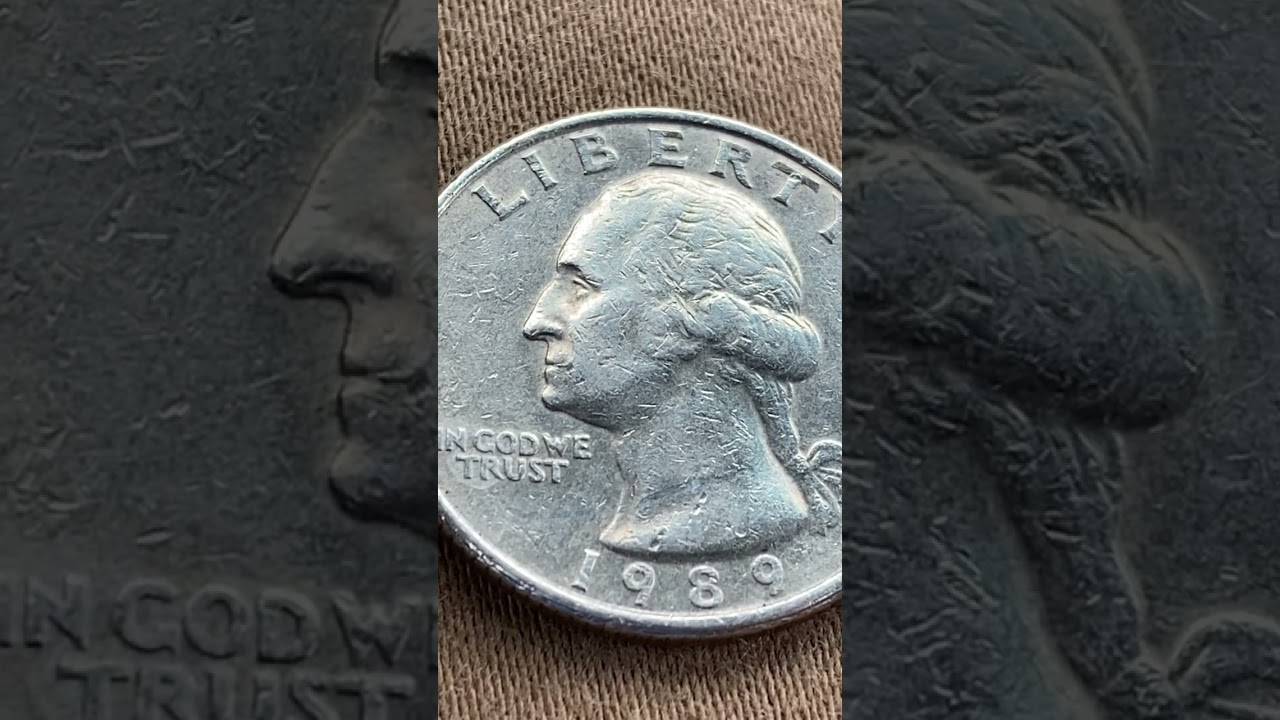 1989 P WASHINGTON QUARTER: 512,868,000 MINTED