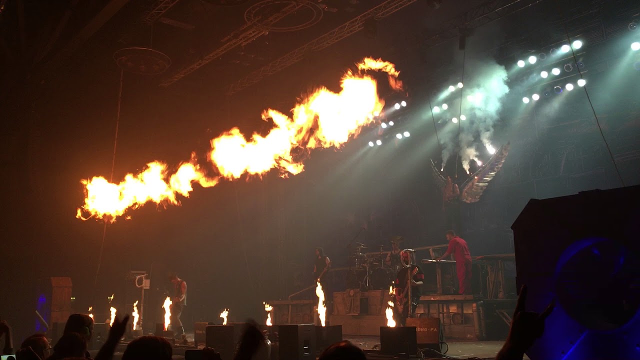Engel - Stahlzeit live @ Sachsenarena Riesa 04.11.2017