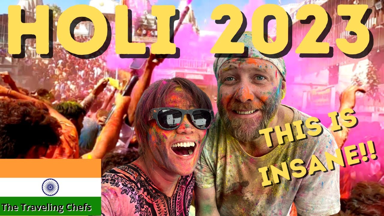 Playing HOLI IN UDAIPUR WITH LOCALS! 🇮🇳 AMERICANS Play HOLI in INDIA 2023
