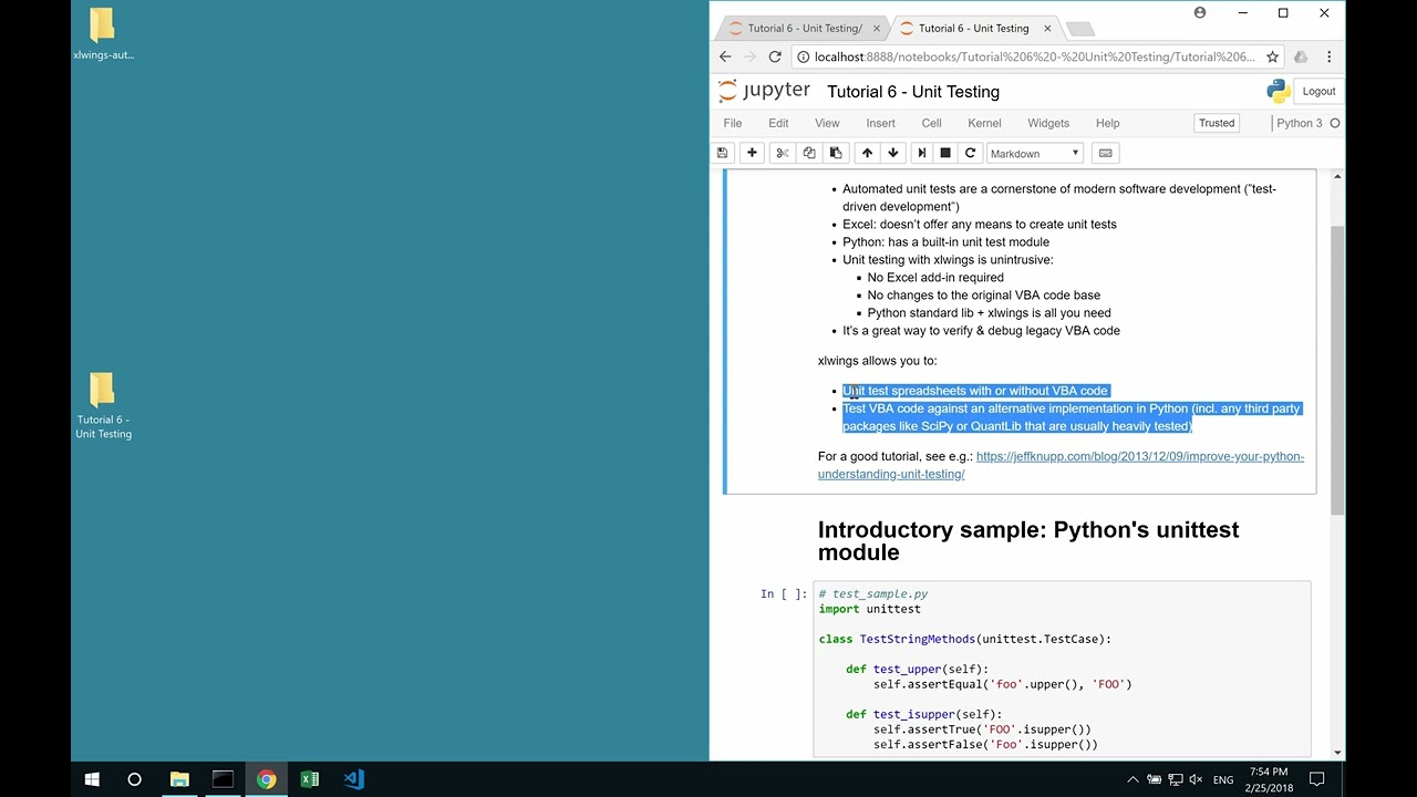 Часть 6: Введение в модульные тесты и модуль unittest в Python.
