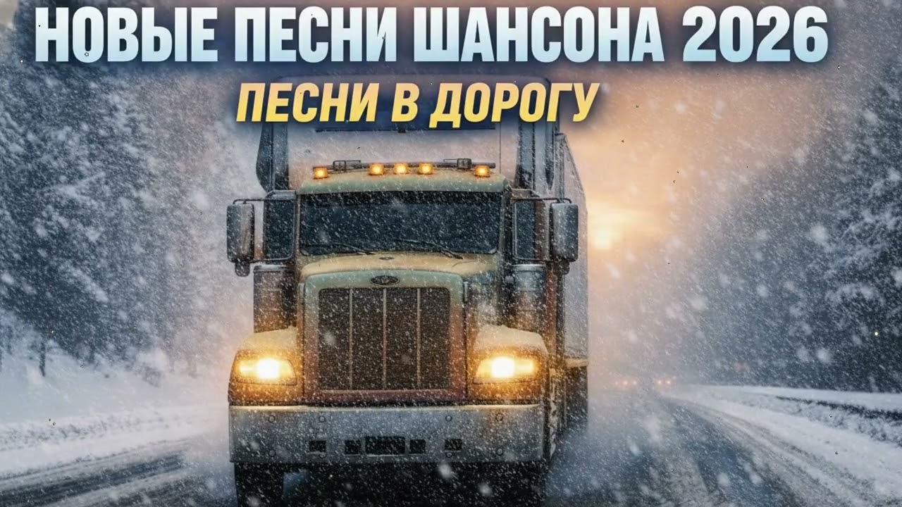 🔥 Новые хиты русского шансона 2026 🚚💔 Мама, прости меня, песни судьбы