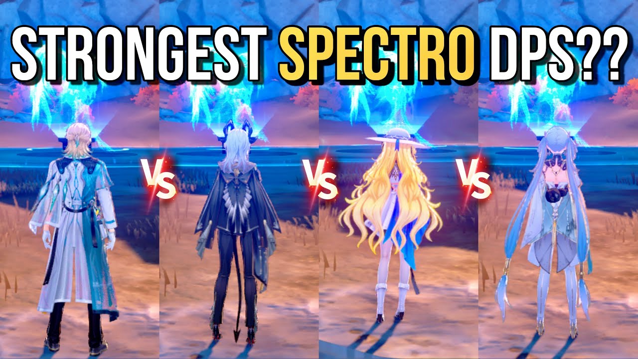 LUUK vs ZANI vs PHOEBE vs JINHSI!! Who Is Now The Strongest Spectro DPS Character??