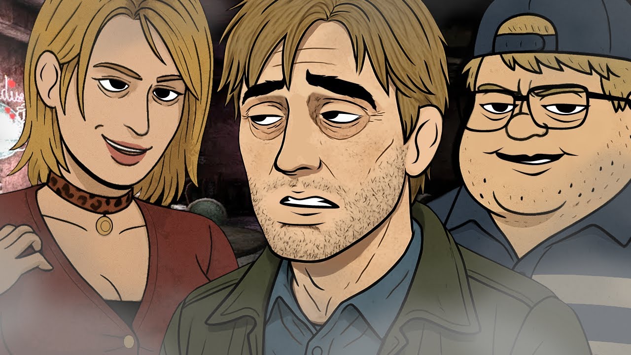 James Horrible Nightmares in SIlent Hill! - Oney Plays Animated