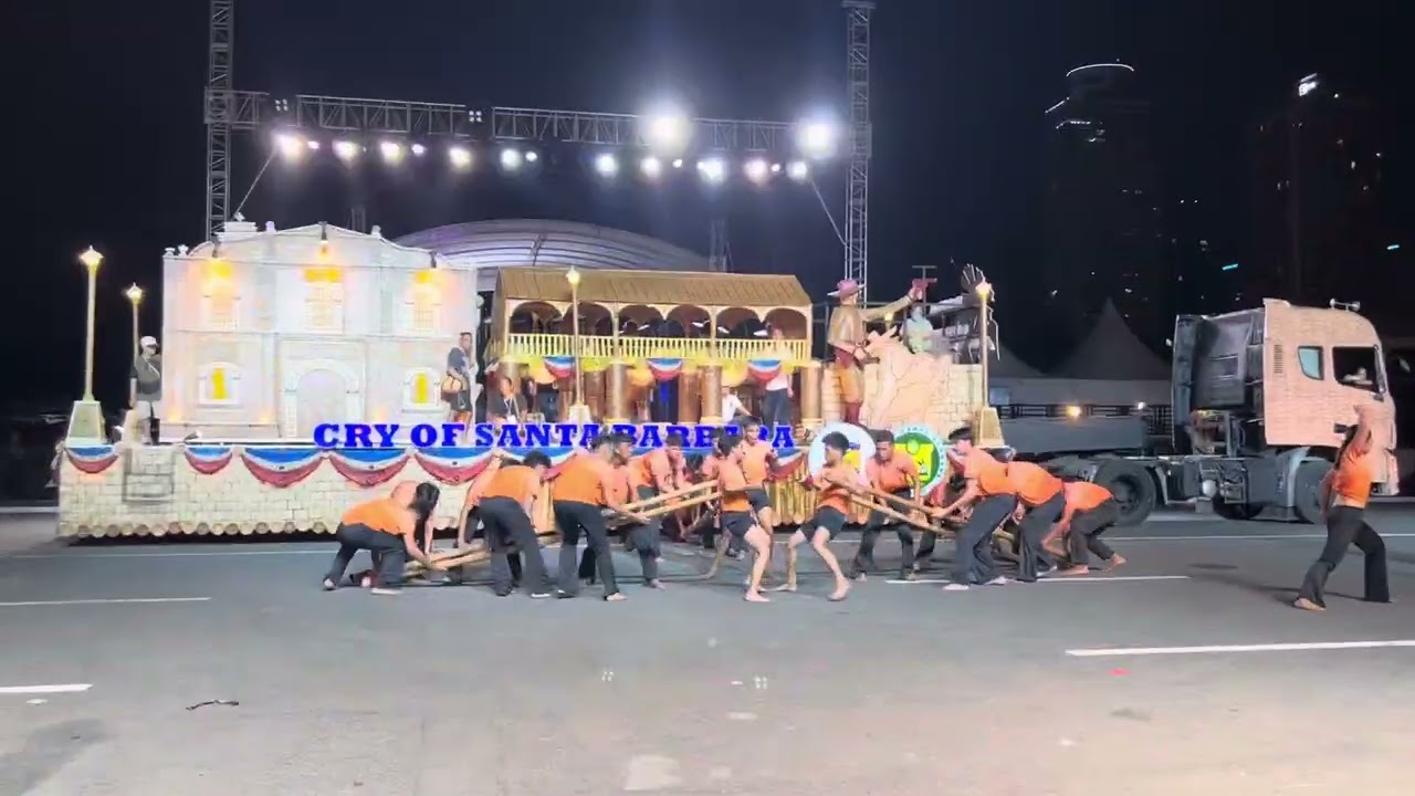 Tribu Kahilwayan of Santa Barbara Iloilo (rehearsal for Parada ng Kalayaan 2024)