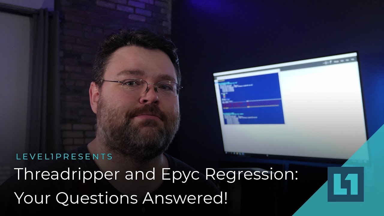Follow Up: More Epyc 7551P Testing & Your Questions Answered #level1diagnostic