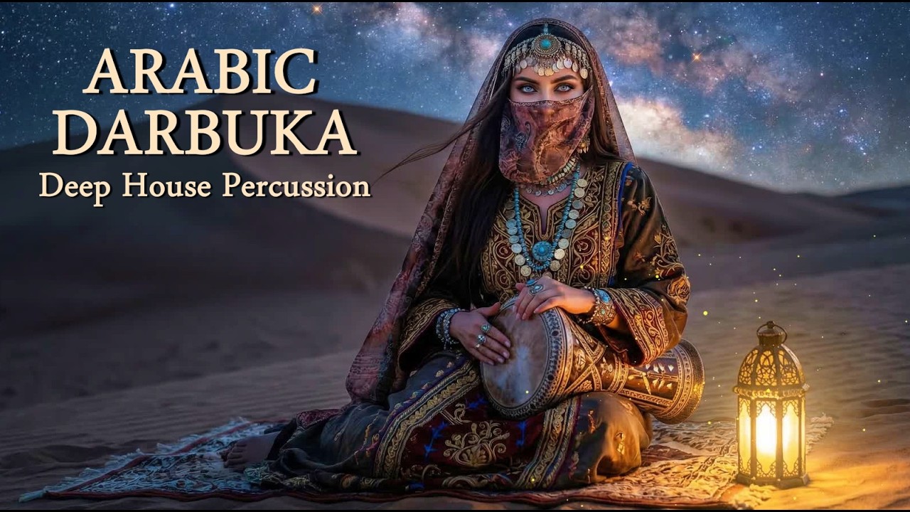 Dark Darbuka – Desert Night Deep House Percussion (8D Headphones Build-Up)