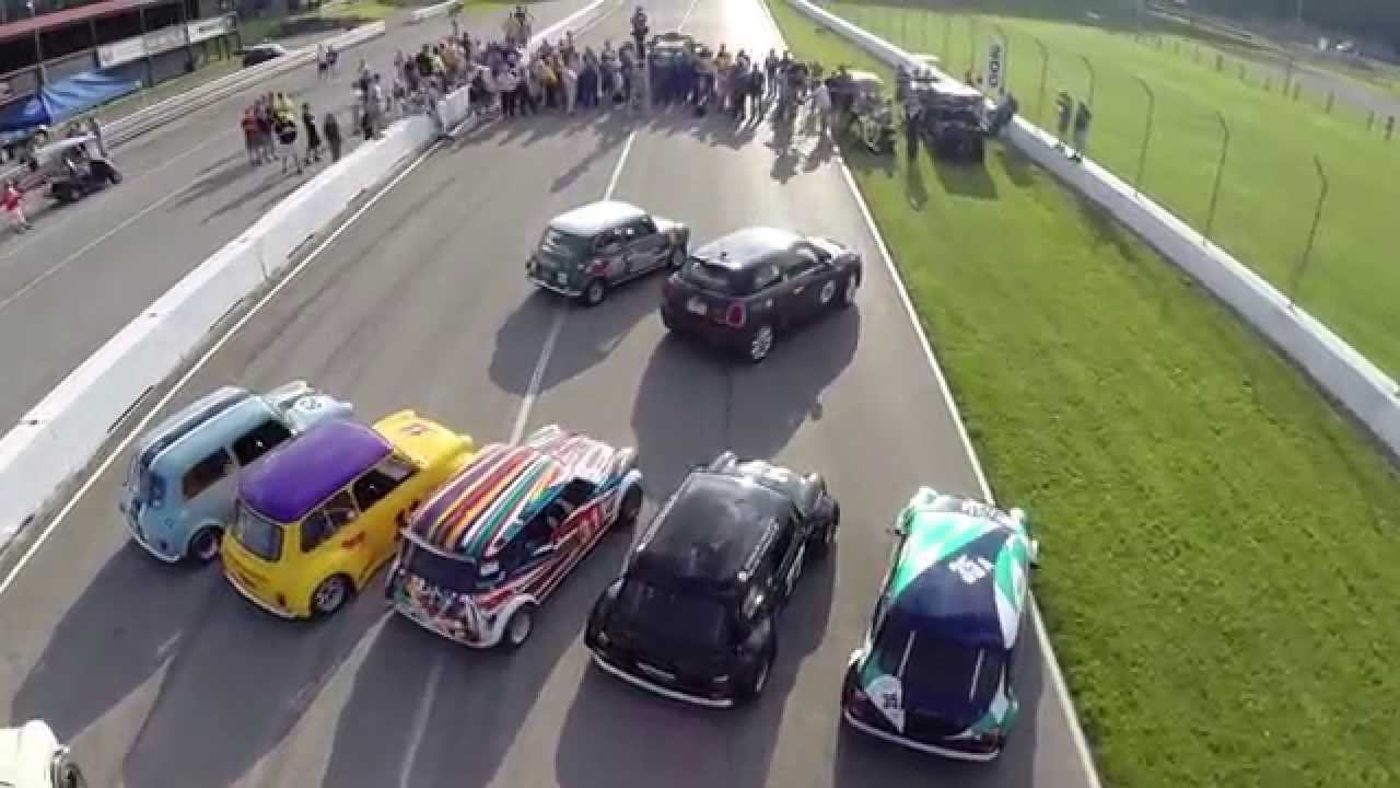 Can-Am Mini Challenge at MID-OHIO Group Photo filmed with Drone