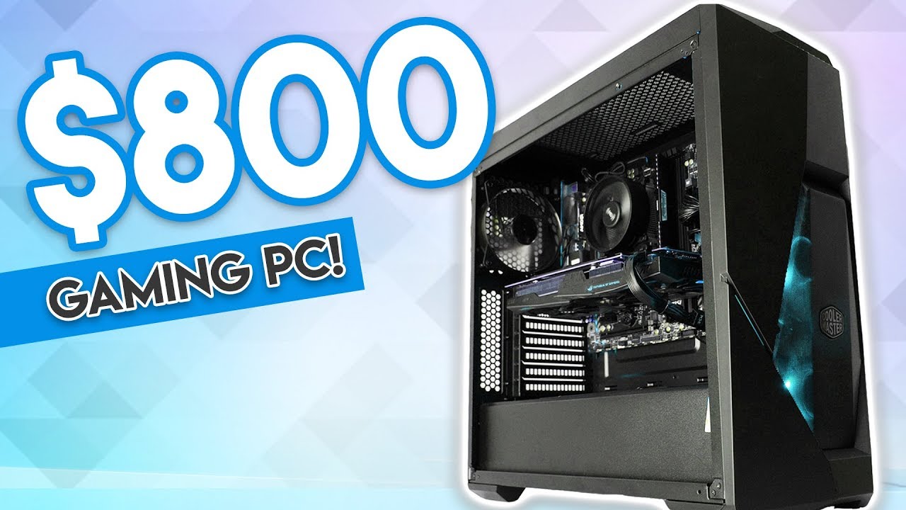 Ultimate $800 Gaming PC Build 2018! [1440P Gaming - w/Benchmarks!]