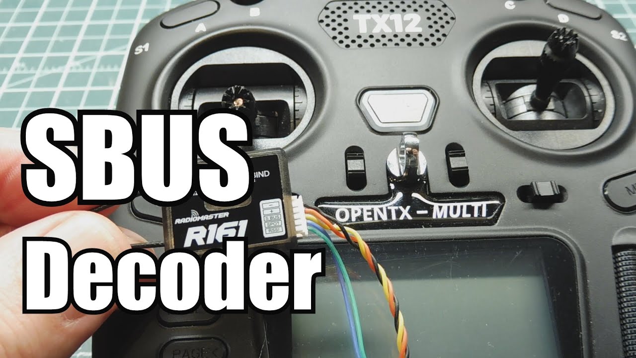 SBUS Protocol Decoder / Pi Pico / Mecrisp Forth