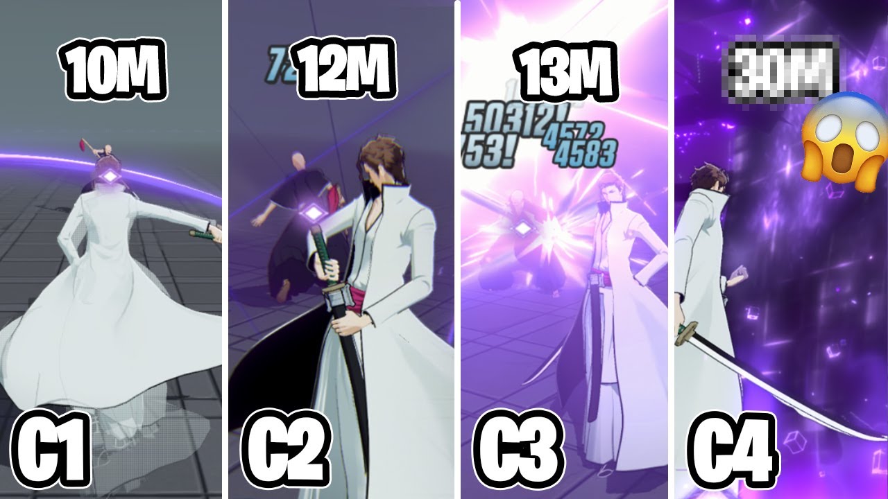 QUAIS CÓPIAS DO AIZEN VALEM A PENA?! 🤯 TESTE REAL B1 vs B2 vs B3 vs B4 | Bleach Soul Resonance