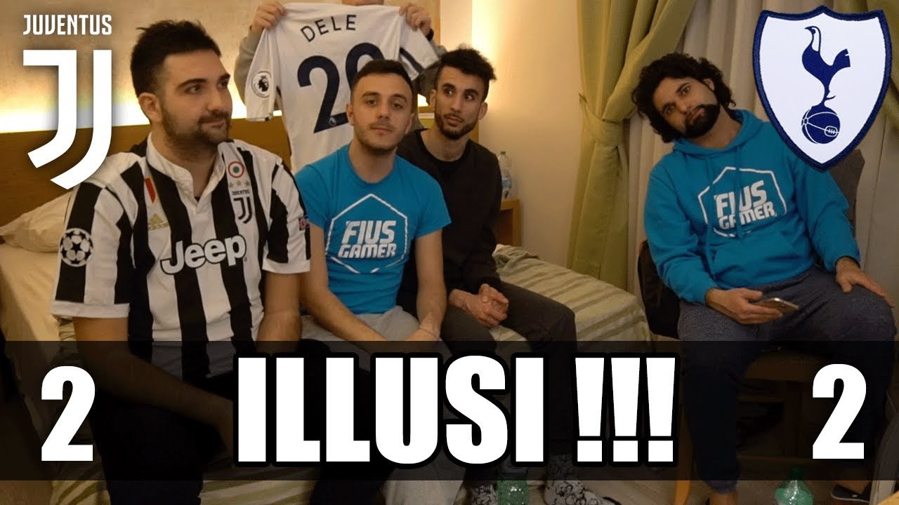 Juventus 2-2 Tottenham |Reazione Con Fiusgamer , Ohm & Enry Lazza  Highlights - CHAMPIONS LEAGUE