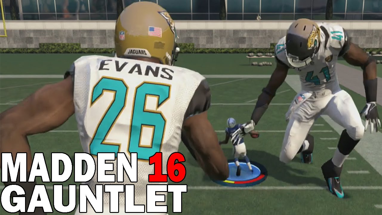 I BROKE THE GIANT PLAYERS ANKLES! - Madden 16 Gauntlet Gameplay
