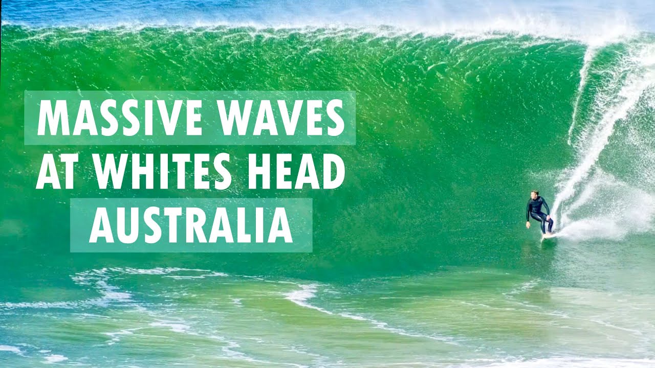 Big Surf at Shag Rock, Lennox NSW Surfing Australia