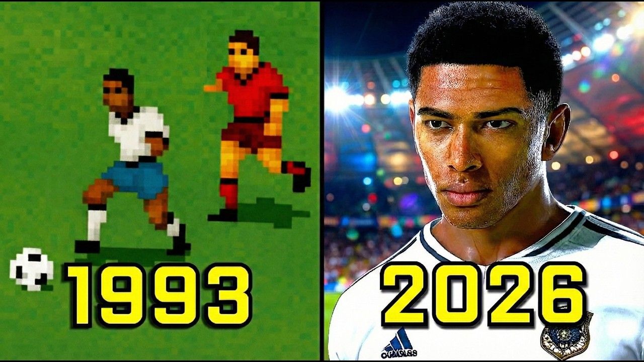 Эволюция игр FIFA FC 1993-2025