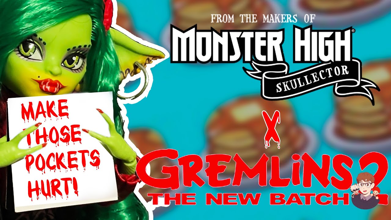 Кукла за 60 долларов? Распаковка коллекционной куклы Monster High Skullector x Gremlins 2 Greta G...