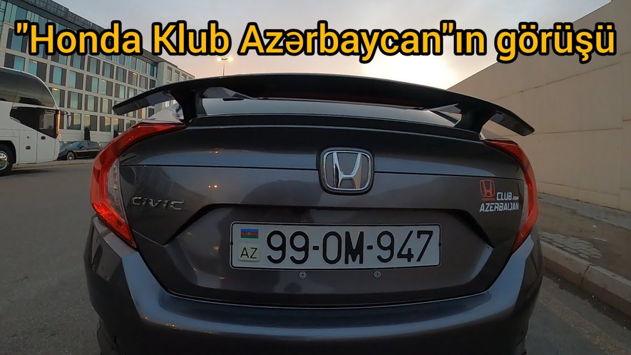 Hondaçıların görüşünə qatıldım | BMW-ya söz atdılar;) | Honda Klub Azərbaycan.
