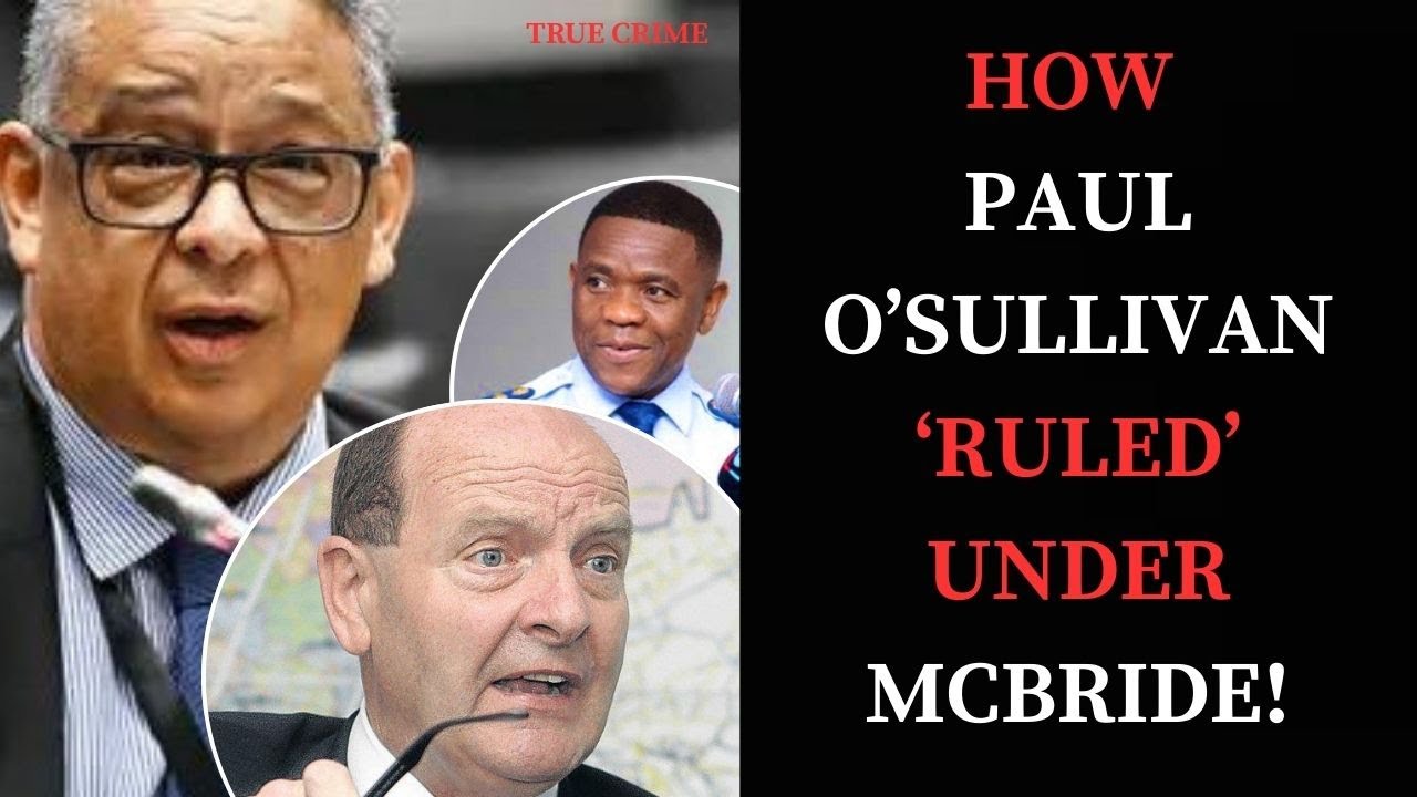 From Immigrant To Top Offices in South Africa… Now Paul O’Sullivan Blames Mkhwanazi | Robert McBride