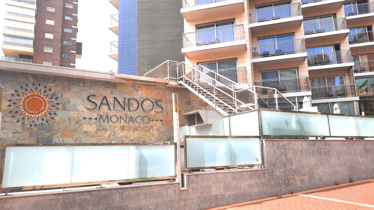 Отель Sandos Monaco в Бенидорме: ЭКСКЛЮЗИВНАЯ экскурсия по отелю! #benidormhotel #sandosmonacohot...
