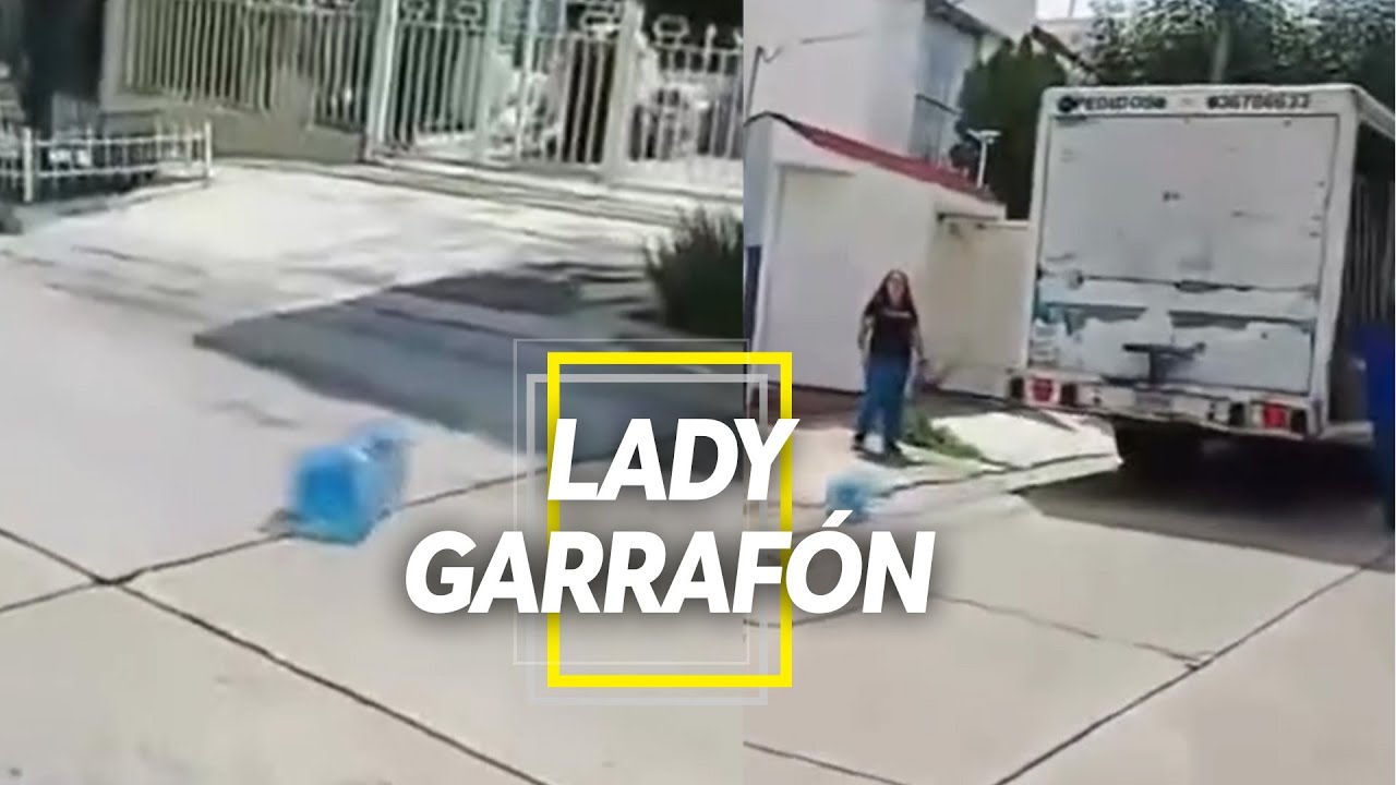 LADY GARRAFÓN I los AVIENTA si acapara EL LUGAR