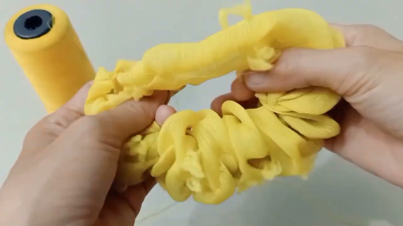 DIY scrunchies || ikat rambut tanpa mesin #diy #scrunchies #nosewingmachine
