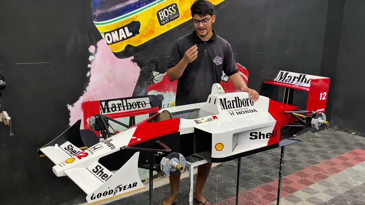 FINALIZAMOS A PINTURA DO NOSSO FORMULA 1 