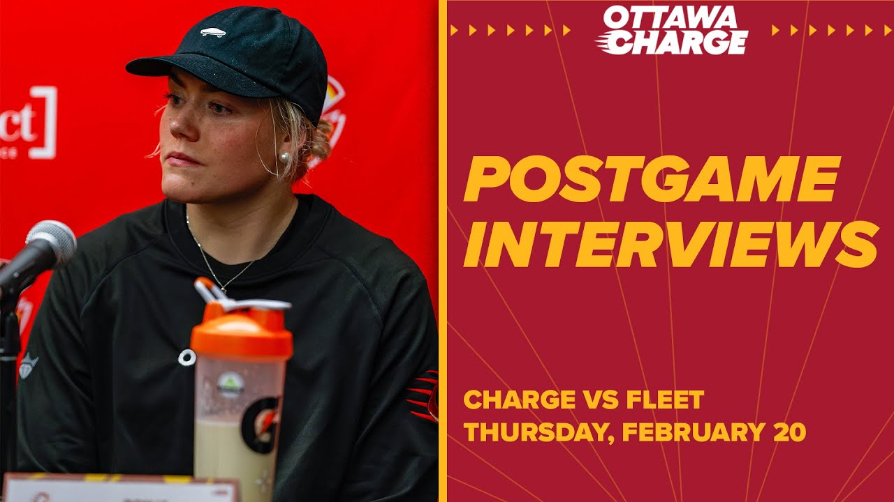 Feb. 20, 2025 | BOS at OTT | Ottawa Charge Post Game Press