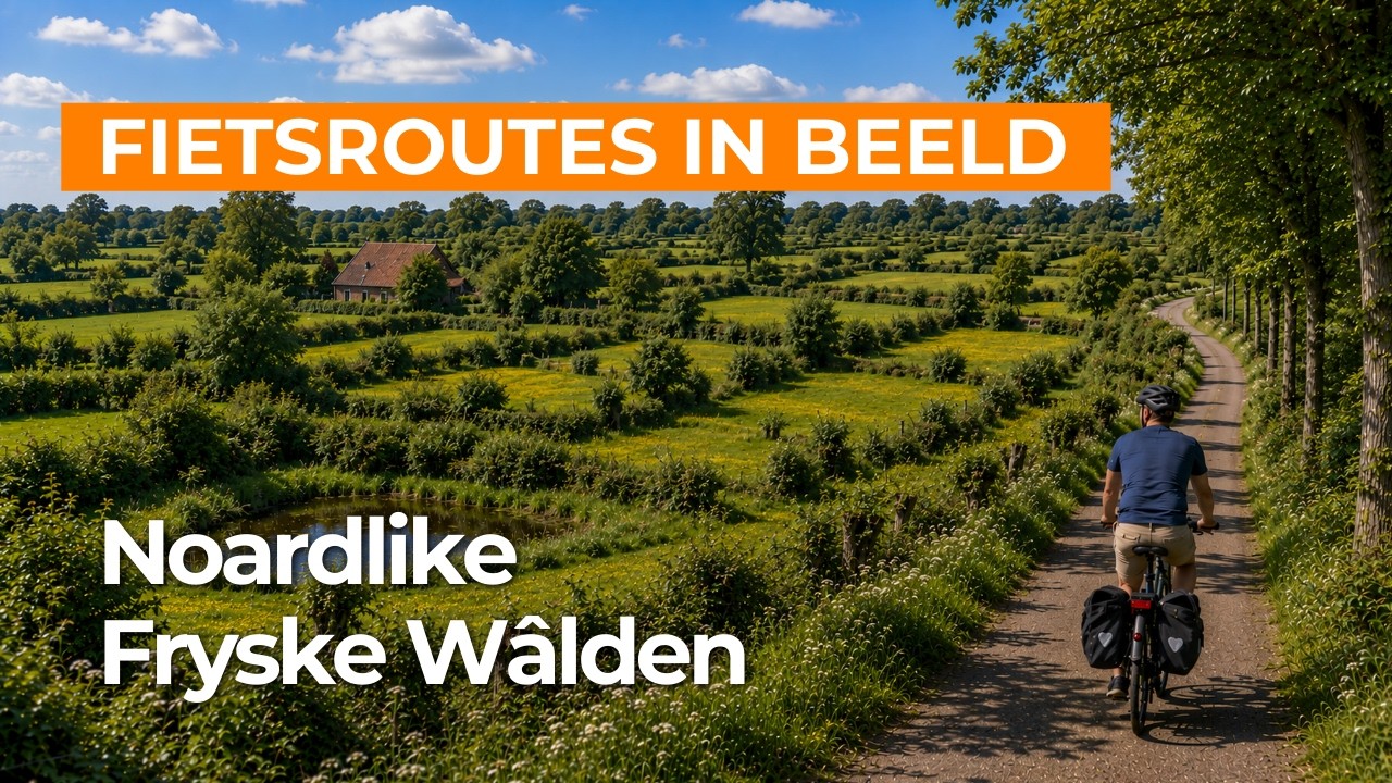 Virtueel Fietsen | Nationaal Landschap Noardlike Fryske Wâlden