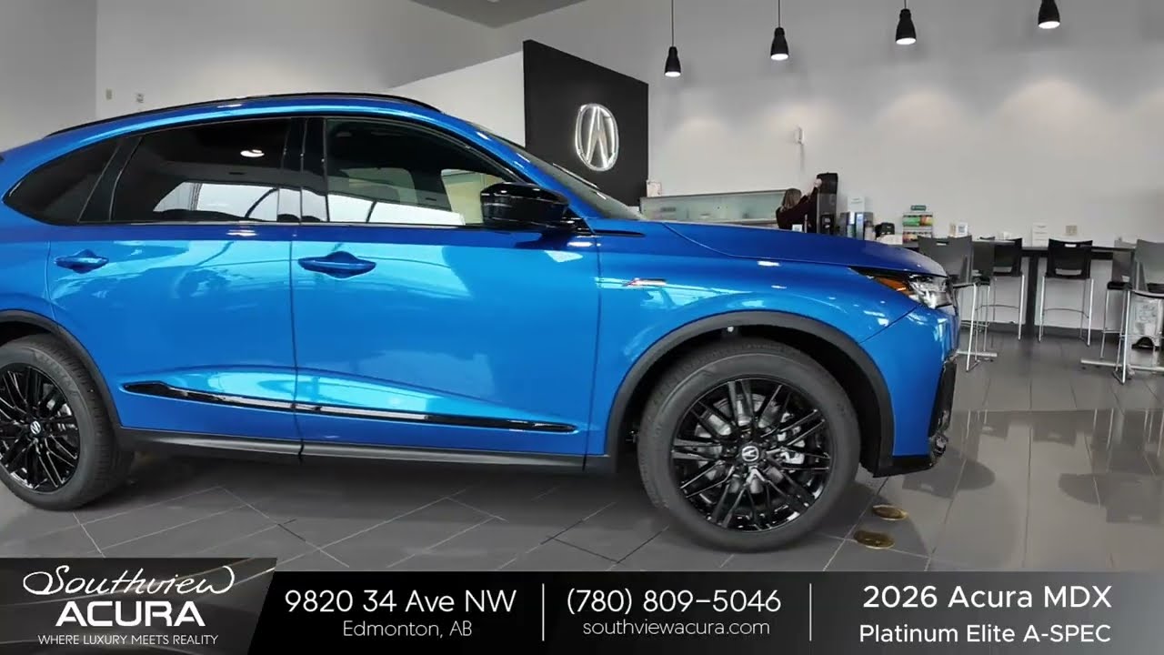 2026 Acura MDX Platinum Elite A-Spec Walk around video | Southview Acura