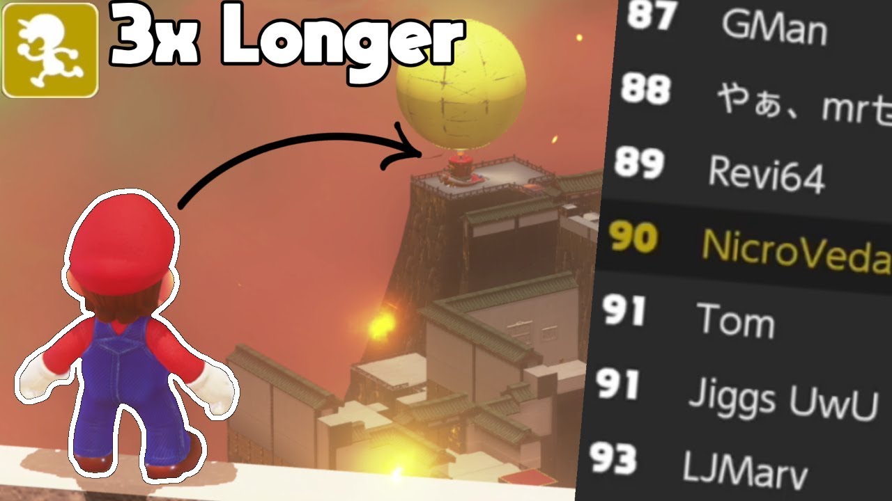 The Longest Koopa Freerun (Top 100 Bowser's Kingdom)