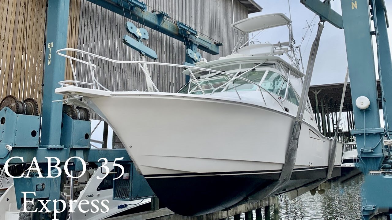 Cabo 35 Express Preview AWESOME SPORT FISH!