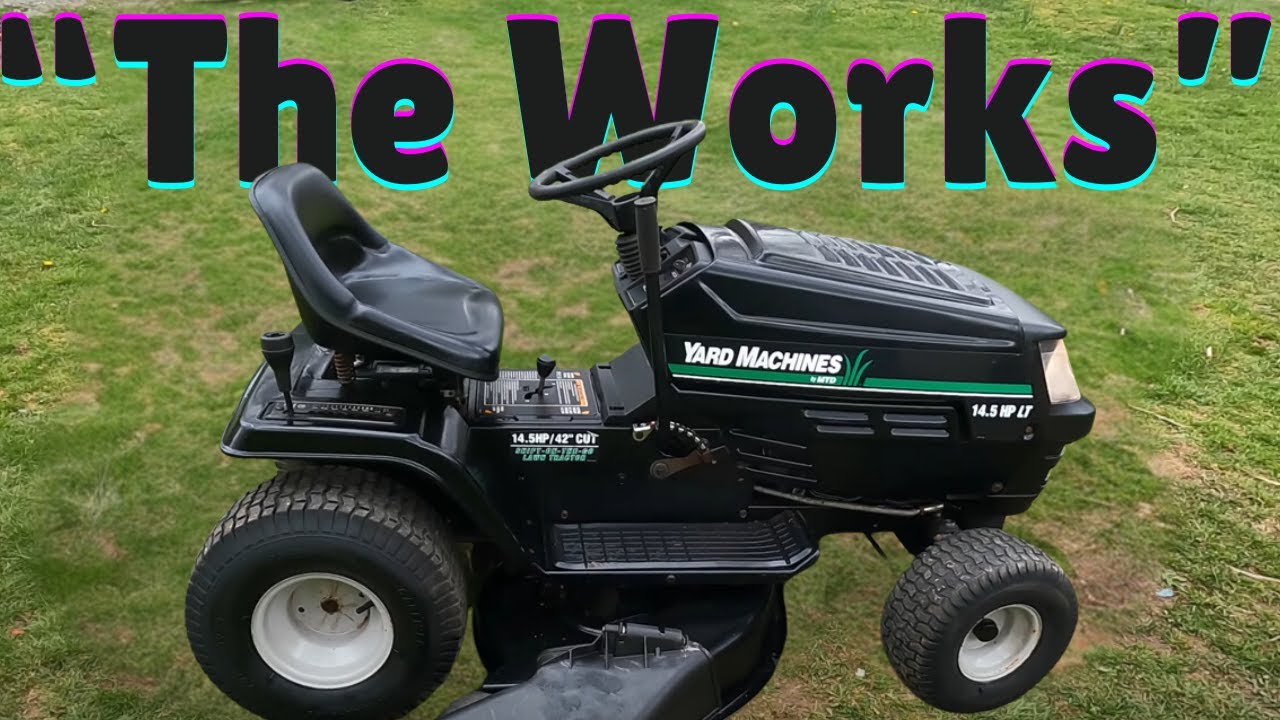 This 1998 MTD Lawn Tractor gets 