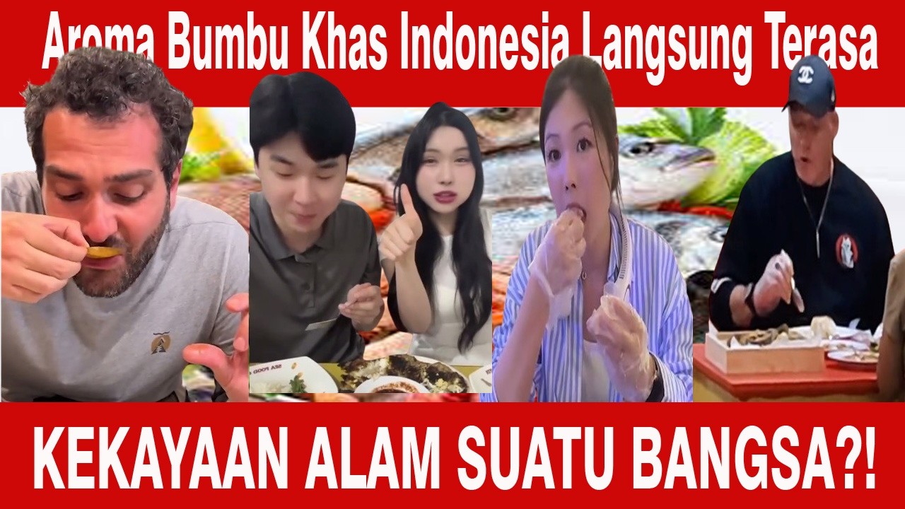 Bule Kaget Cobain Seafood Di Indonesia Rasa Bumbu Rempahnya Sangat Kuat!