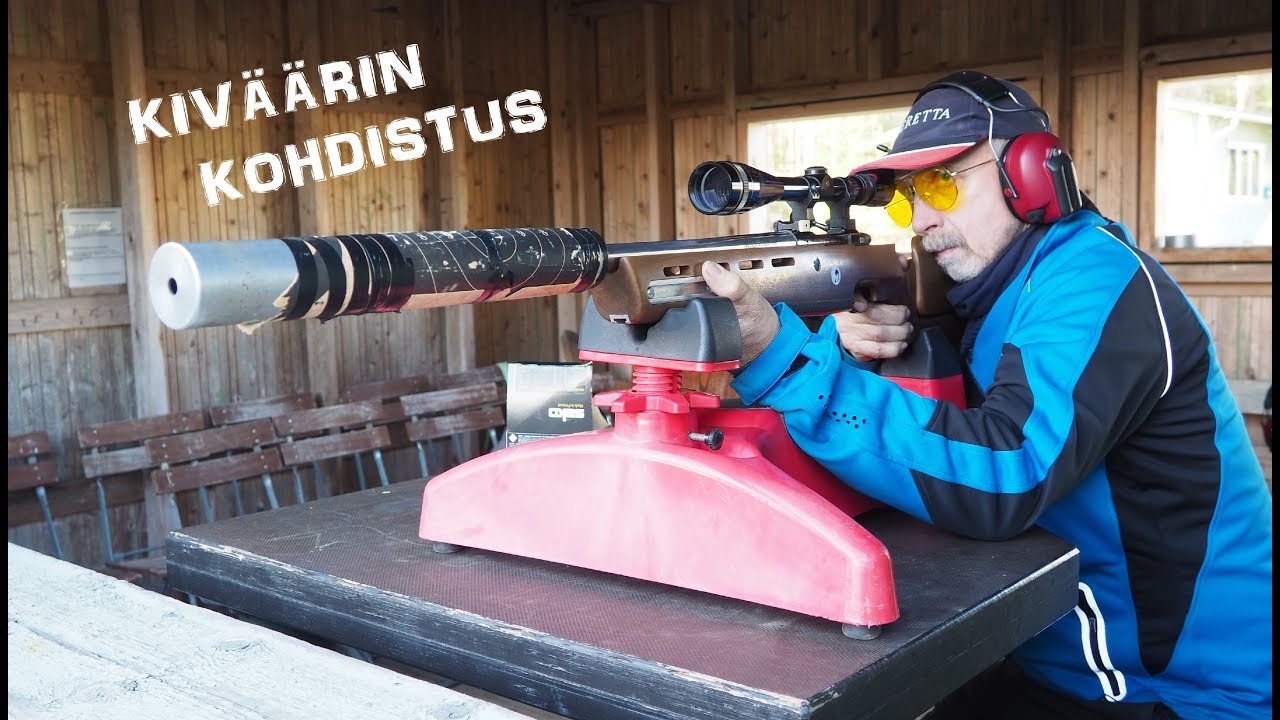 Ampumaurheilua: kiväärin kohdistaminen