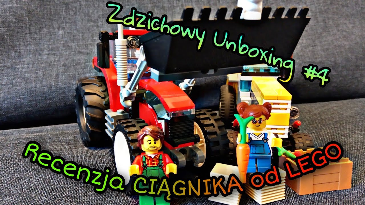 Zdzichowy Unboxing #4 Nowy TRAKTOR 60287 Z LEGO CITY