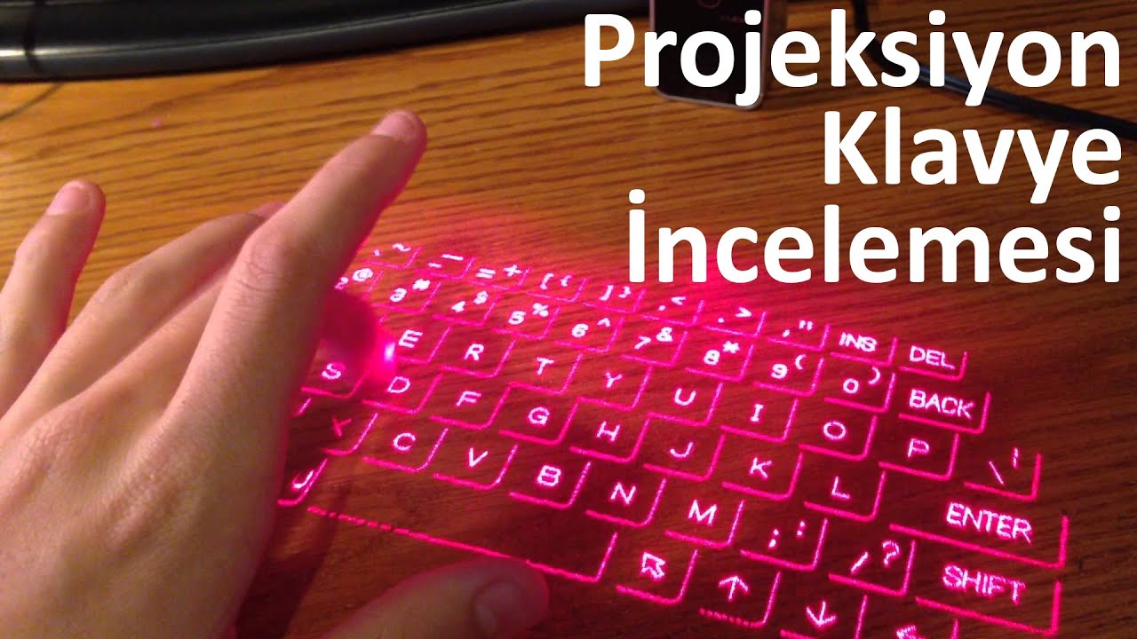 İlginç Ürünler - Projeksiyon Klavye Celluon Magic Cube