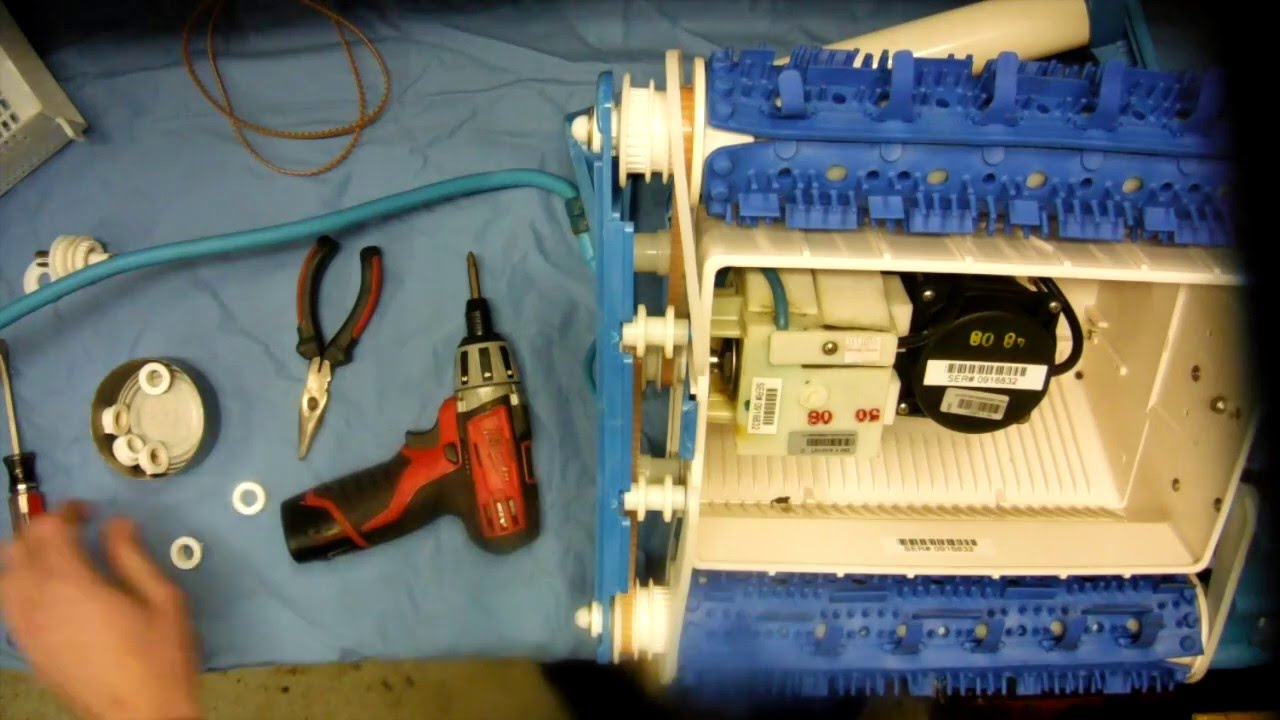 Aquabot Pool Cleaner Drive System Service How To