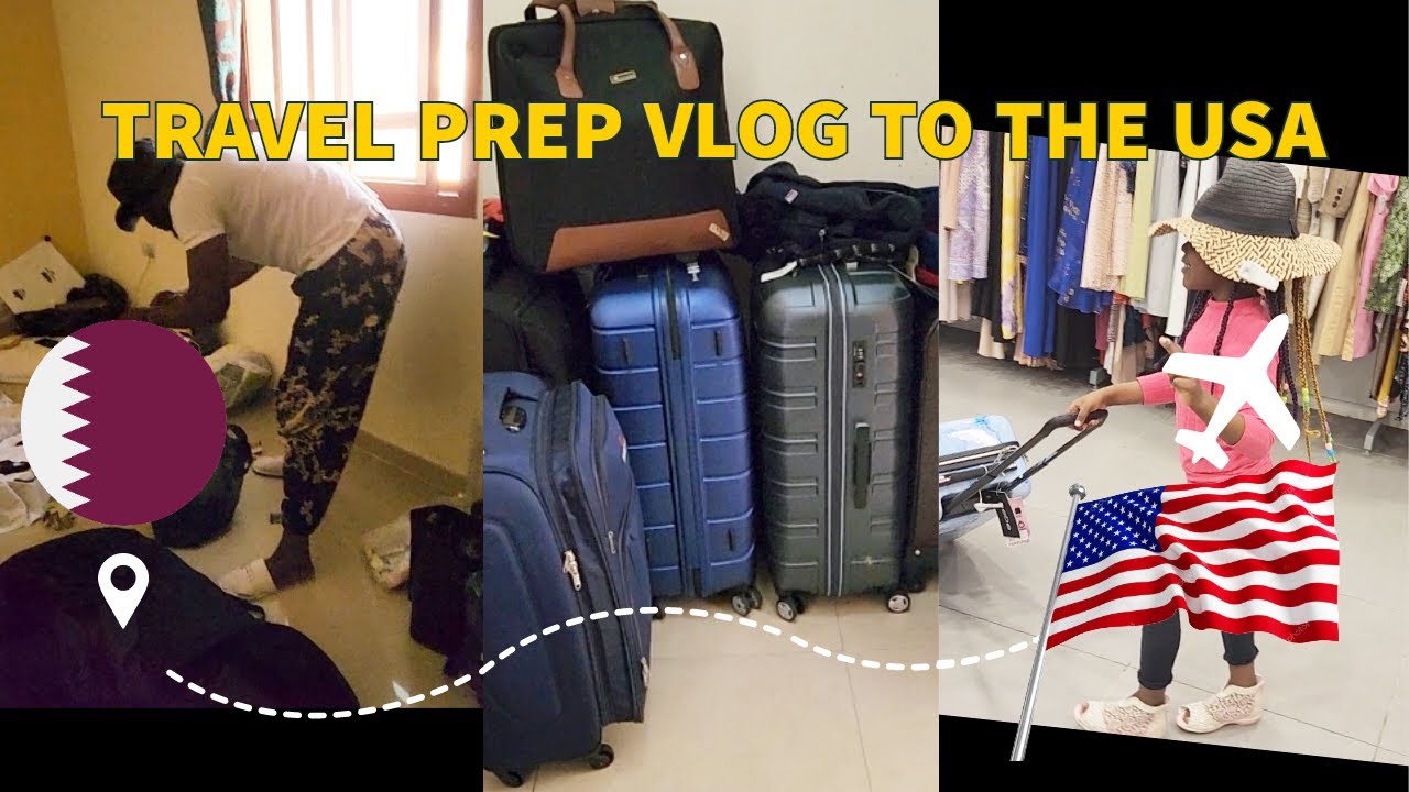 TRAVEL PREP VLOG TO THE USA 