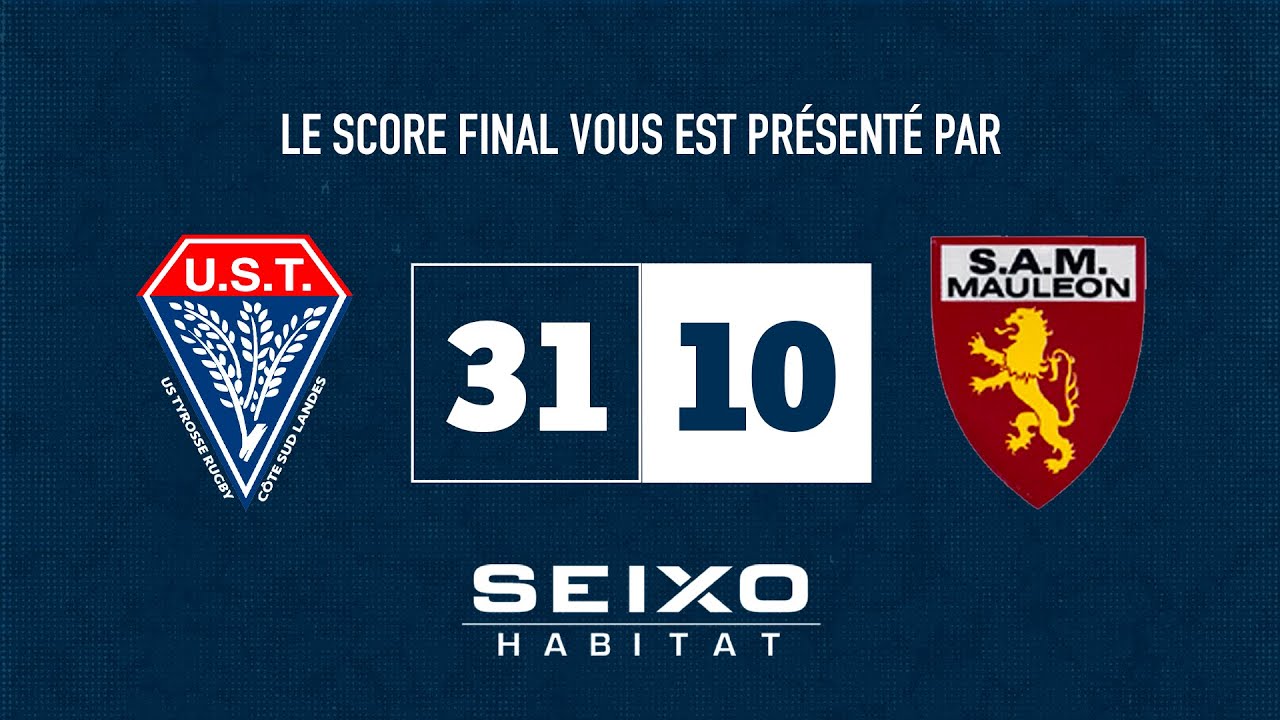 RÉSUMÉ VIDÉO vs SA MAULÉON (NATIONALE 2 - J10)
