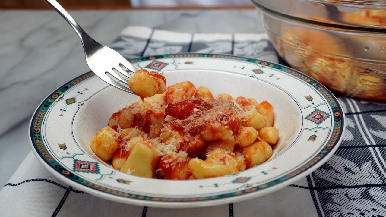 Gnocchi di Patate 🥔 Facili e Perfetti Ricetta Passo Passo - Italian Potato Gnocchi