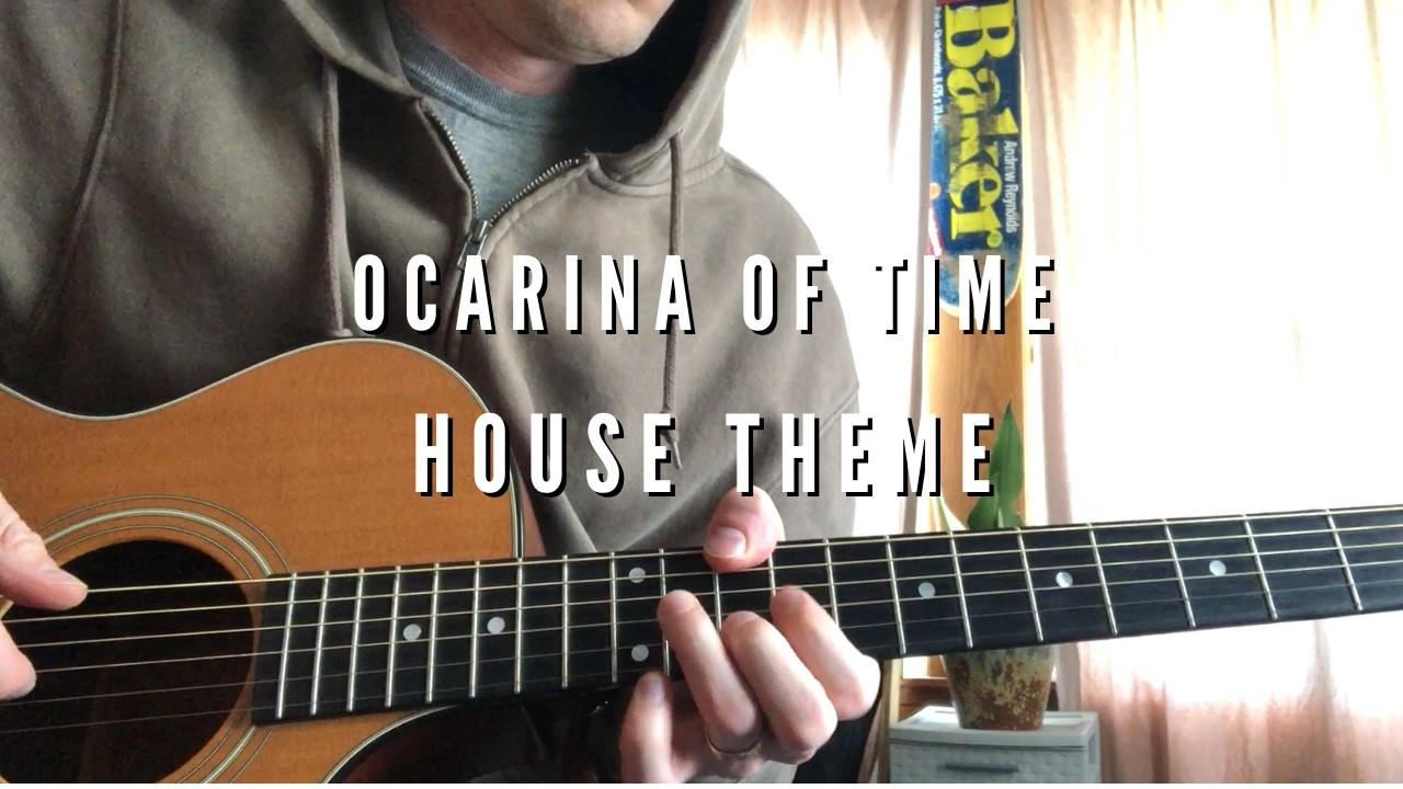 Legend of Zelda: Ocarina of Time – House Theme (Easy Guitar Cover)