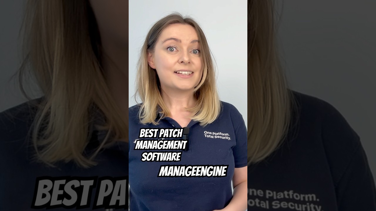 Best Patch Management Platforms | ManageEngine