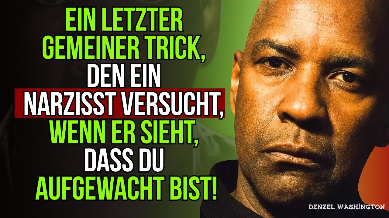 EIN LETZTER SCHMUTZIGER TRICK, DEN EIN NARZISST VERSUCHT, WENN ER SIEHT, DASS DU AUFGEWACHT BIST