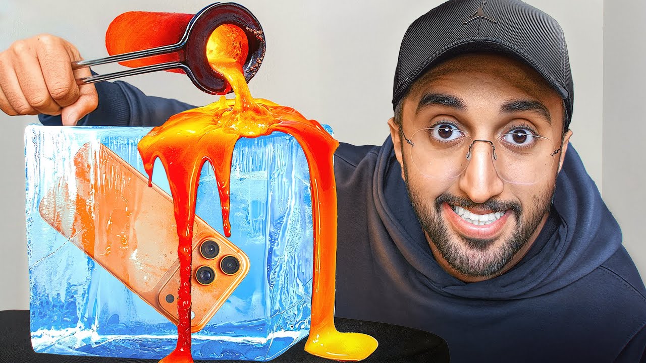 اكسر الثلج تاخذ اللي داخله  !!