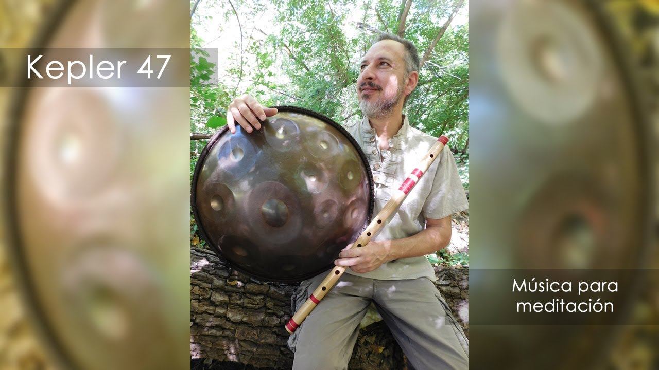 KEPLER 47 | Música para meditar | 1 hora de música Handpan y Bansuri | #Kaypachaweb #yogamusic