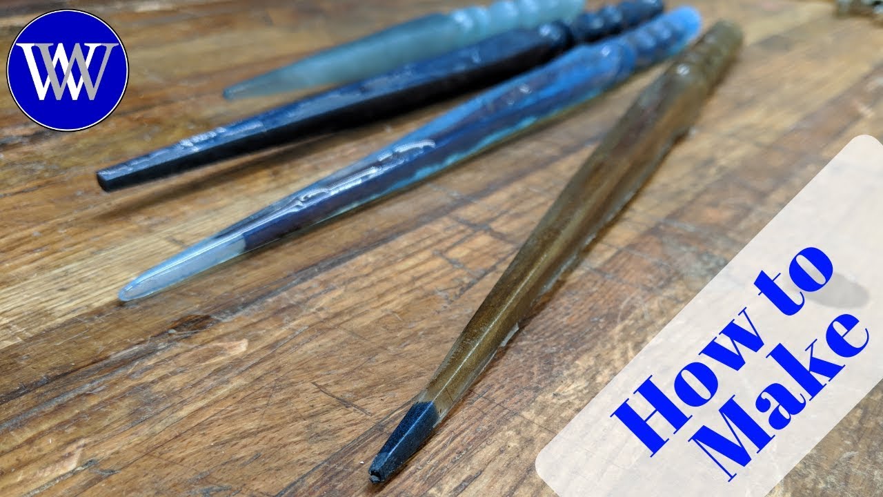 How to make a Resin Wand with Walnut Core and Giveaway