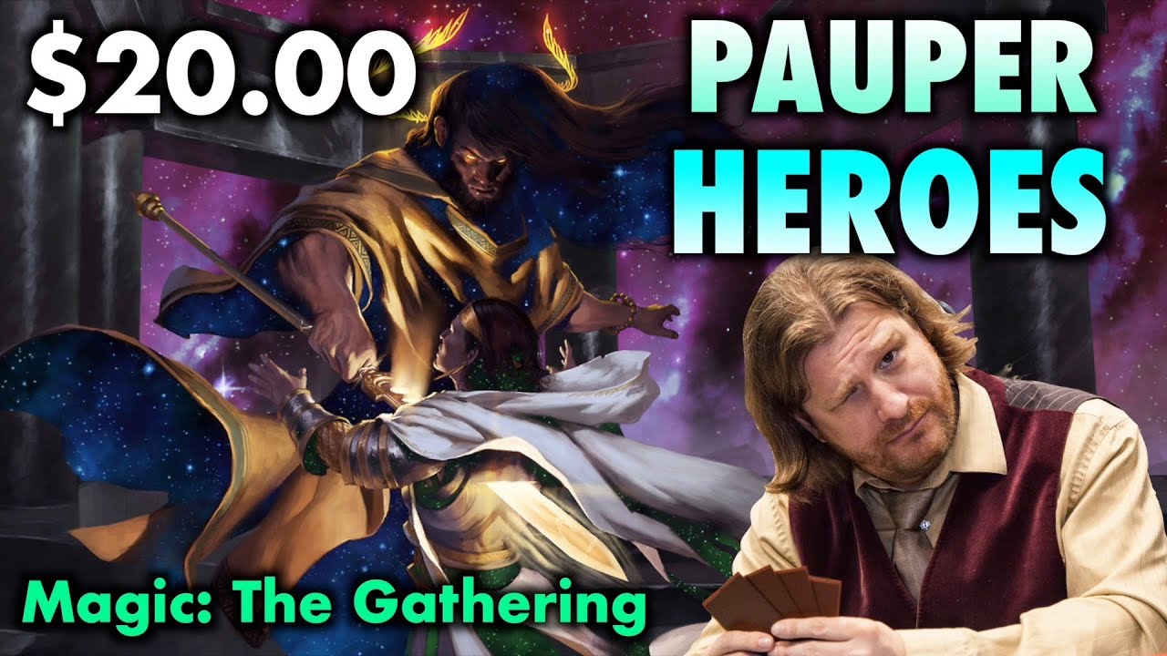 MTG - Instant Pauper Heroes! 2 Powerful $20 Decks For Magic: The Gathering
